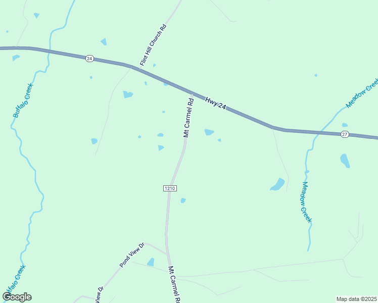 map of restaurants, bars, coffee shops, grocery stores, and more near 249 Mount Carmel Road in Carthage