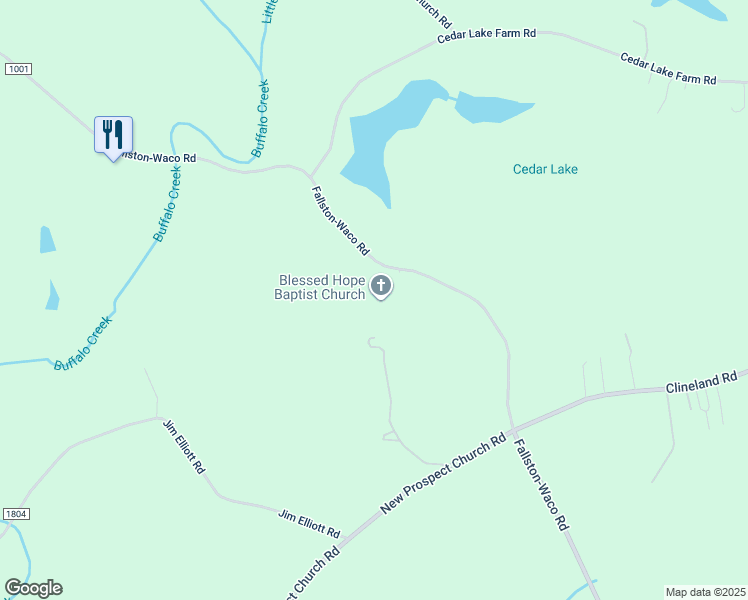 map of restaurants, bars, coffee shops, grocery stores, and more near 3357 Fallston-Waco Road in Shelby