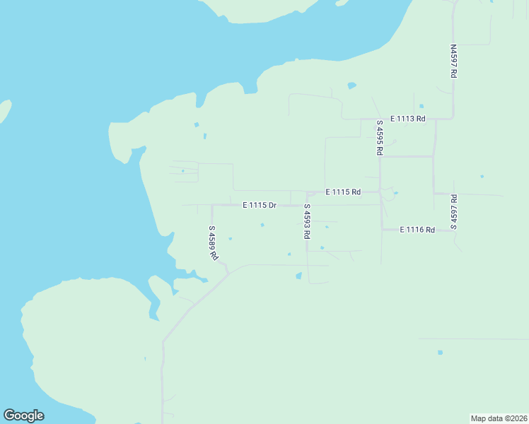 map of restaurants, bars, coffee shops, grocery stores, and more near 459276 East 1115 Road in Sallisaw