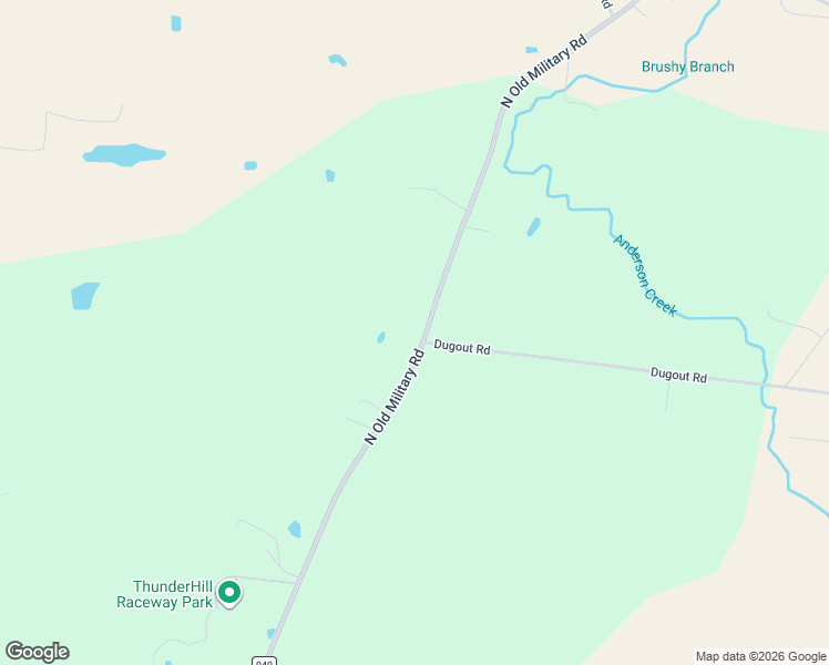 map of restaurants, bars, coffee shops, grocery stores, and more near 151 North Old Military Road in Summertown