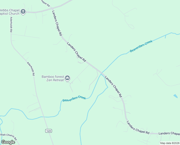 map of restaurants, bars, coffee shops, grocery stores, and more near 519 Landers Chapel Road in Lincolnton