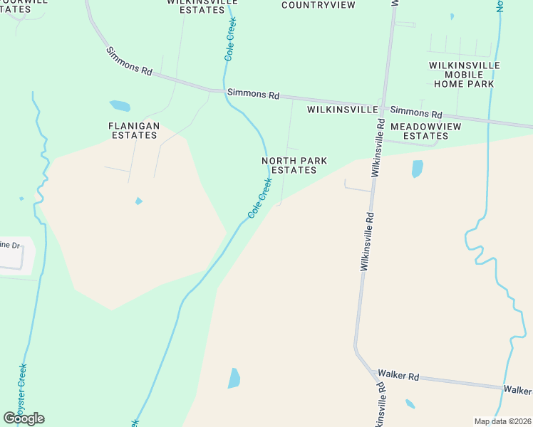 map of restaurants, bars, coffee shops, grocery stores, and more near 410 Brown Road in Drummonds
