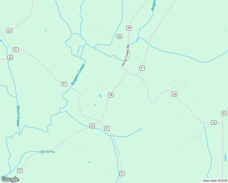 map of restaurants, bars, coffee shops, grocery stores, and more near 300-366 Co Road 38 in Riceville