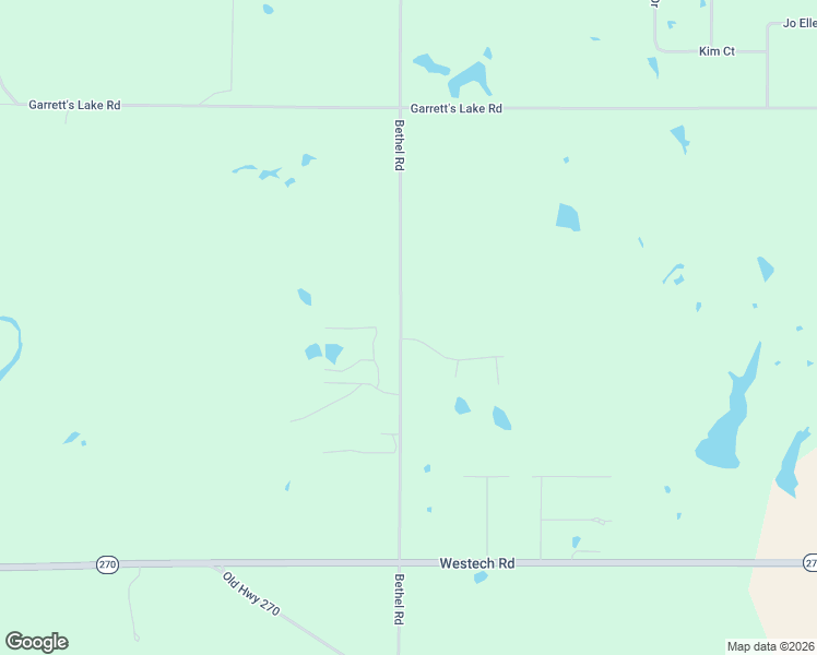 map of restaurants, bars, coffee shops, grocery stores, and more near 6375 Bethel Road in Shawnee