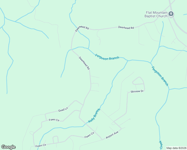 map of restaurants, bars, coffee shops, grocery stores, and more near 1533 Deerhead Road in Dunlap