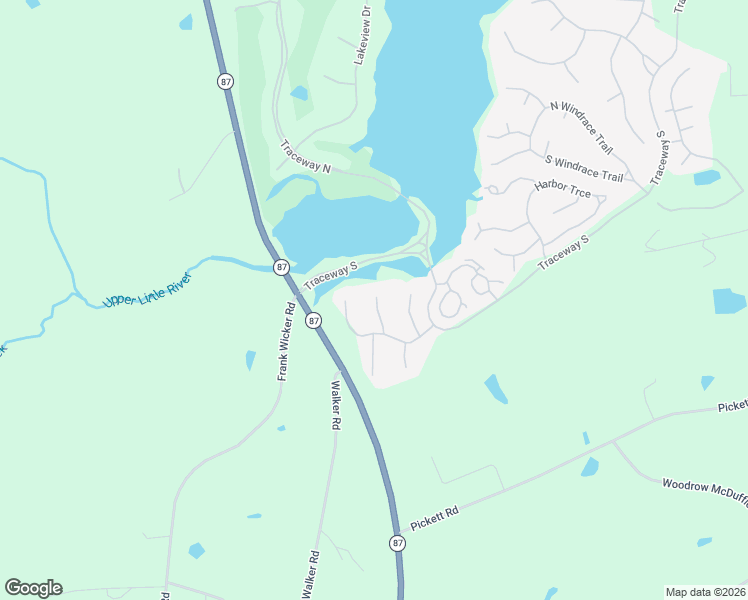 map of restaurants, bars, coffee shops, grocery stores, and more near 7044 Maple Circle in Sanford