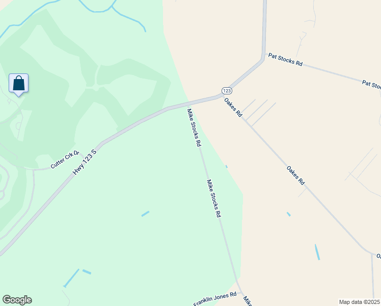 map of restaurants, bars, coffee shops, grocery stores, and more near 226 Mike Stocks Road in Hookerton
