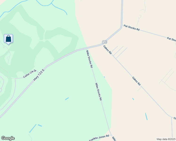 map of restaurants, bars, coffee shops, grocery stores, and more near 226 Mike Stocks Road in Hookerton