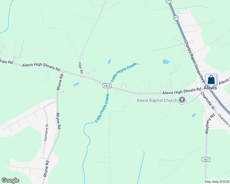 map of restaurants, bars, coffee shops, grocery stores, and more near 408 Alexis High Shoals Road in Dallas