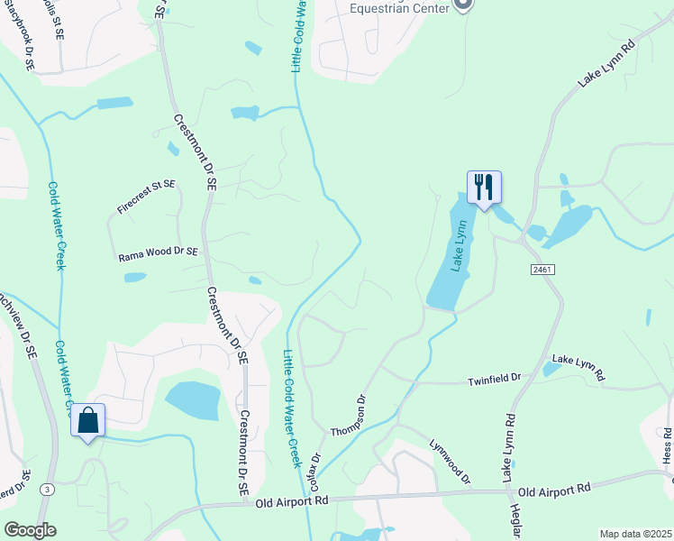map of restaurants, bars, coffee shops, grocery stores, and more near 1160 Thompson Drive in Concord