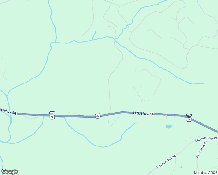 map of restaurants, bars, coffee shops, grocery stores, and more near 214 Wt Wilkins Road in Rutherfordton