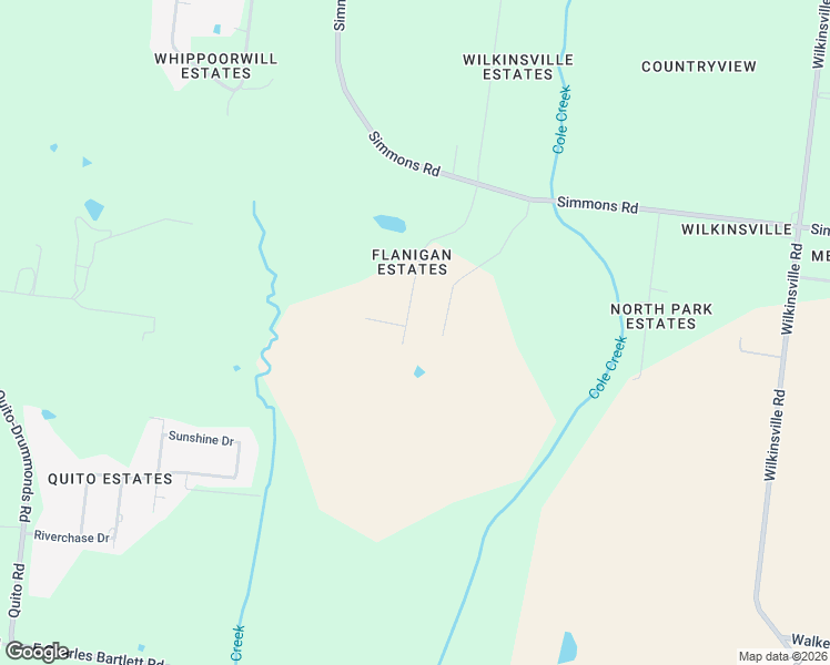 map of restaurants, bars, coffee shops, grocery stores, and more near 384 Gayden Drive in Drummonds