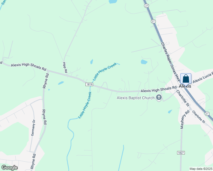 map of restaurants, bars, coffee shops, grocery stores, and more near 408 Alexis High Shoals Road in Dallas