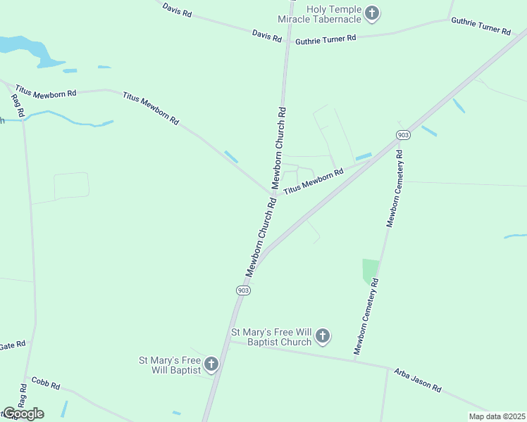 map of restaurants, bars, coffee shops, grocery stores, and more near 2946 Mewborn Church Road in Snow Hill