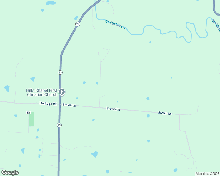 map of restaurants, bars, coffee shops, grocery stores, and more near 5522 Brown Lane in Ozark