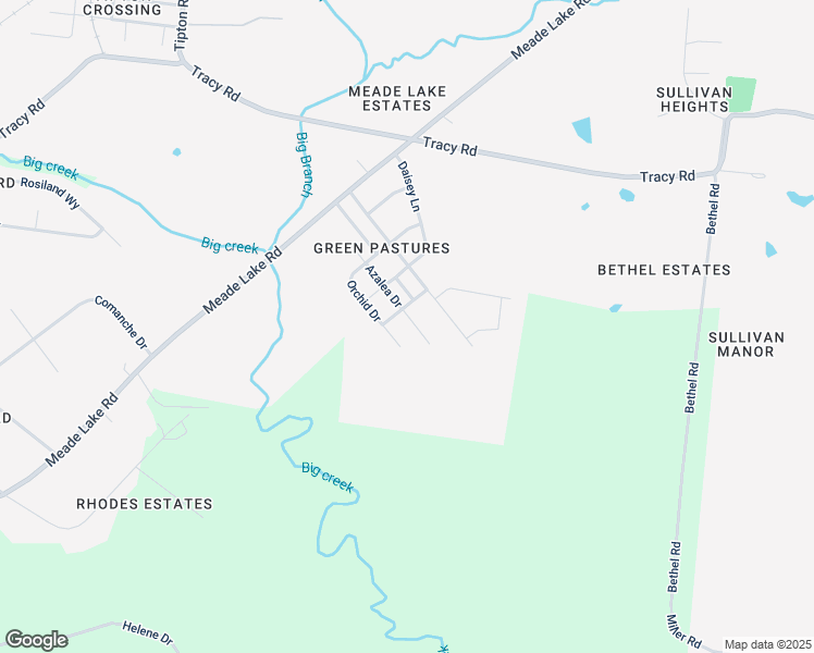 map of restaurants, bars, coffee shops, grocery stores, and more near 217 Azalea Drive in Atoka