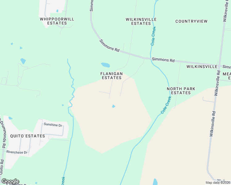 map of restaurants, bars, coffee shops, grocery stores, and more near 384 Gayden Drive in Drummonds