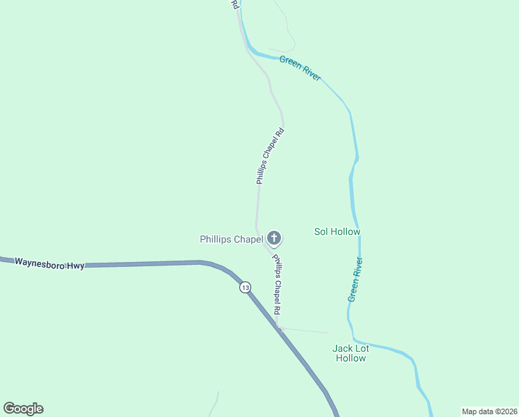 map of restaurants, bars, coffee shops, grocery stores, and more near in Waynesboro