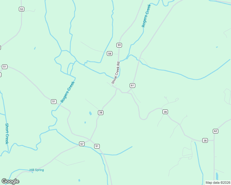 map of restaurants, bars, coffee shops, grocery stores, and more near 300 County Road 38 in Riceville