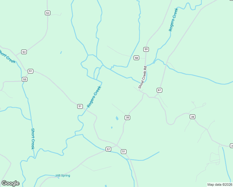 map of restaurants, bars, coffee shops, grocery stores, and more near 364 County Road 38 in Riceville