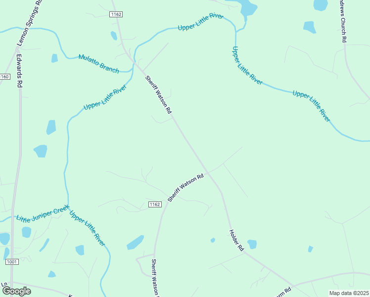 map of restaurants, bars, coffee shops, grocery stores, and more near 1220 Sheriff Watson Road in Sanford