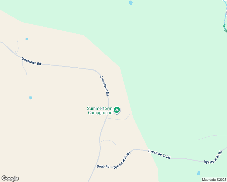 map of restaurants, bars, coffee shops, grocery stores, and more near 357 Jonestown Road in Summertown