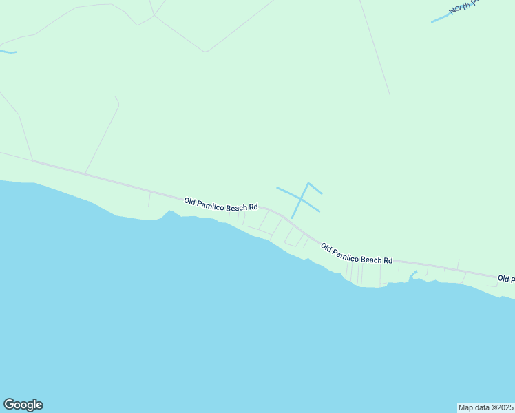 map of restaurants, bars, coffee shops, grocery stores, and more near Old Pamlico Beach Road in Belhaven
