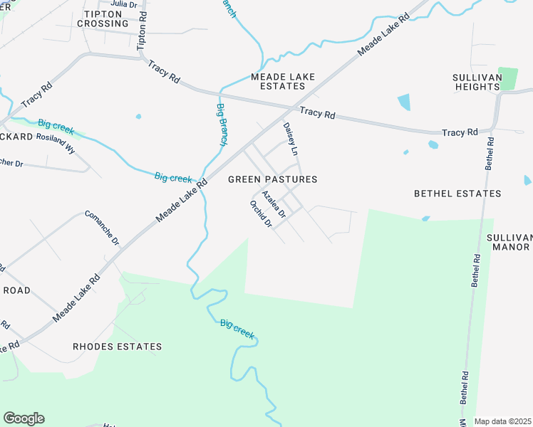 map of restaurants, bars, coffee shops, grocery stores, and more near 220 Orchid Drive in Atoka