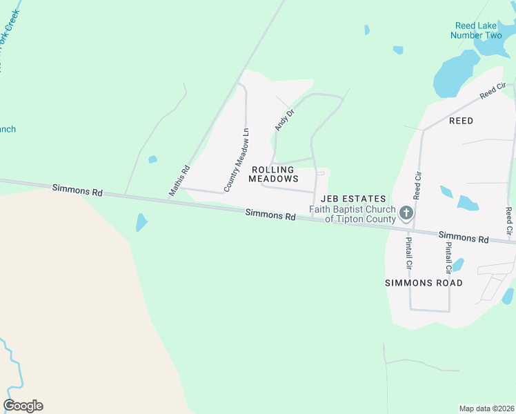 map of restaurants, bars, coffee shops, grocery stores, and more near 1442 Simmons Road in Drummonds