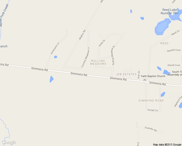 map of restaurants, bars, coffee shops, grocery stores, and more near 1442 Simmons Road in Drummonds