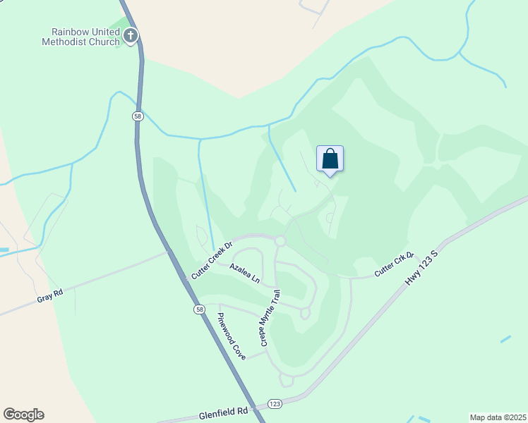 map of restaurants, bars, coffee shops, grocery stores, and more near 48 Briar Patch Trail in Snow Hill