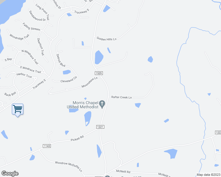 map of restaurants, bars, coffee shops, grocery stores, and more near 8694 Cox Mill Road in Sanford
