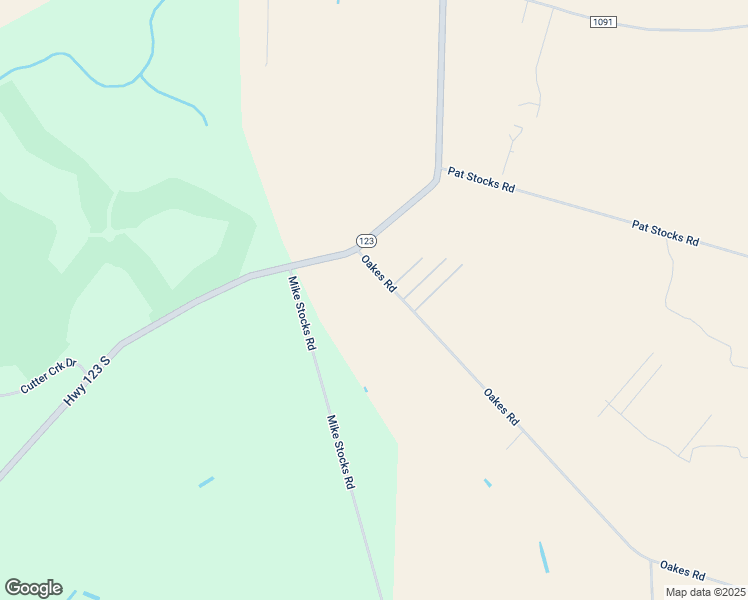 map of restaurants, bars, coffee shops, grocery stores, and more near 120 Oakes Road in Hookerton