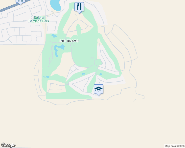 map of restaurants, bars, coffee shops, grocery stores, and more near 15204 Via Messina Drive in Bakersfield