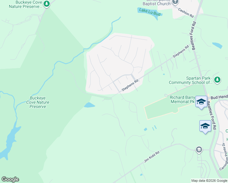 map of restaurants, bars, coffee shops, grocery stores, and more near 14202 Bald Cypress Court in Huntersville