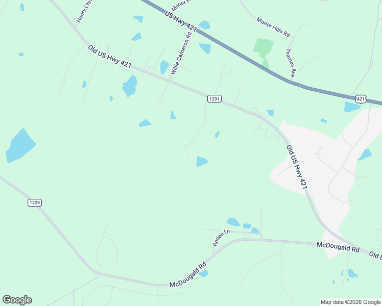 map of restaurants, bars, coffee shops, grocery stores, and more near 45 Covey Rise Way in Lillington