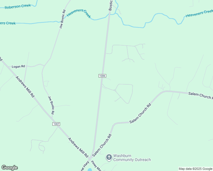 map of restaurants, bars, coffee shops, grocery stores, and more near 157 White Stone Drive in Bostic