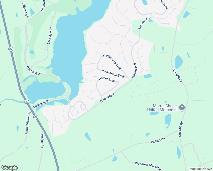 map of restaurants, bars, coffee shops, grocery stores, and more near 440 Windy Beach in Sanford
