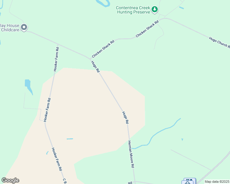 map of restaurants, bars, coffee shops, grocery stores, and more near 7948 Hugo Road in Hookerton