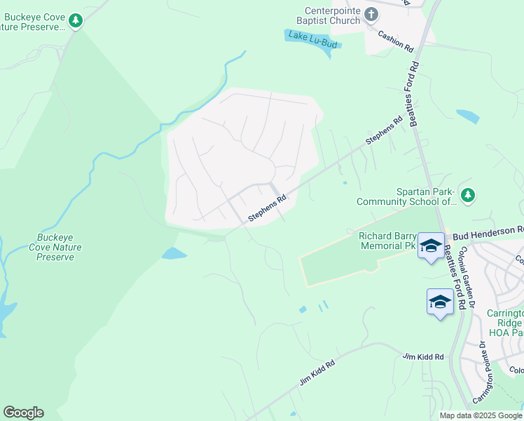 map of restaurants, bars, coffee shops, grocery stores, and more near 14207 Citrus Court in Huntersville