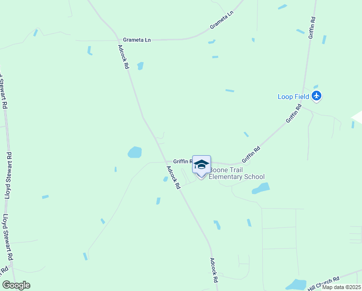 map of restaurants, bars, coffee shops, grocery stores, and more near 1480 Griffin Road in Lillington