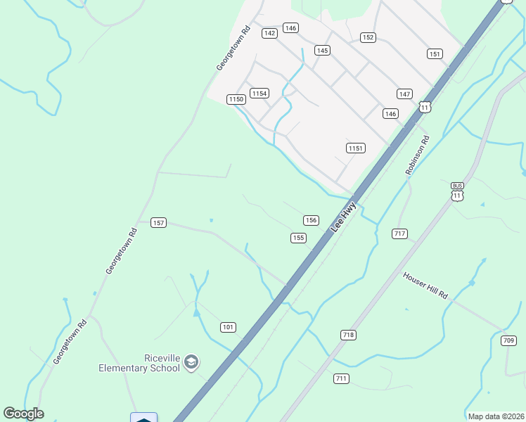 map of restaurants, bars, coffee shops, grocery stores, and more near 3484 U.S. 11 in Riceville