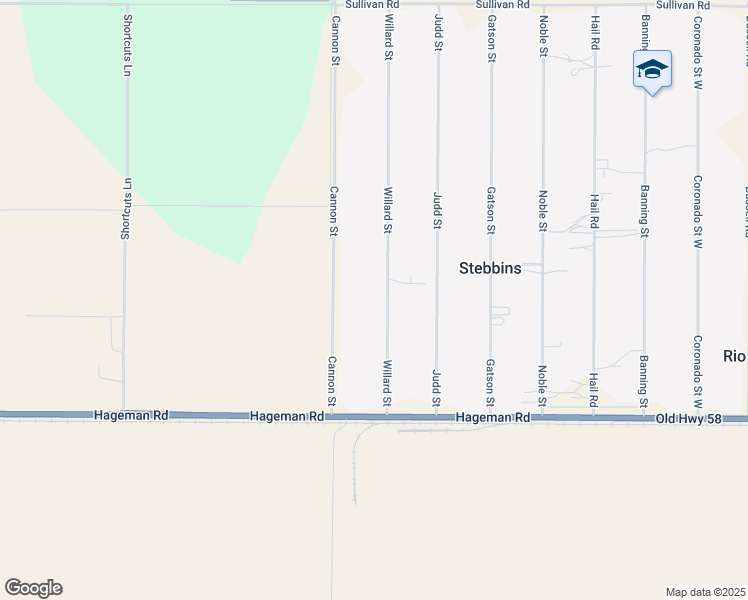 map of restaurants, bars, coffee shops, grocery stores, and more near 4637 Willard Street in Bakersfield