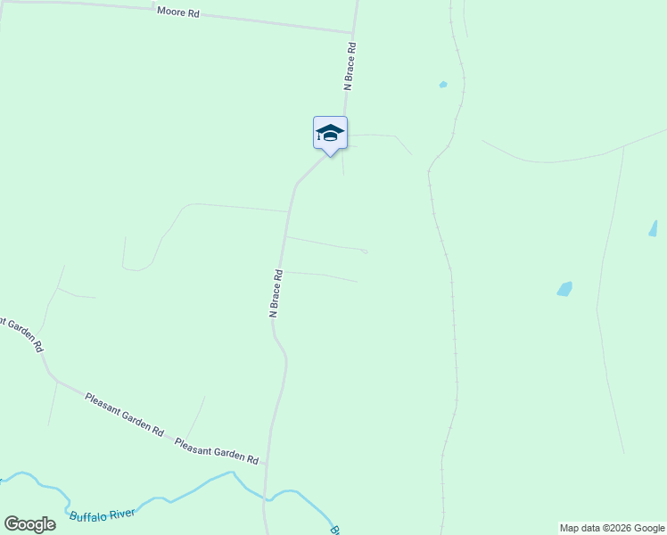 map of restaurants, bars, coffee shops, grocery stores, and more near 100 Annie Mae Road in Summertown