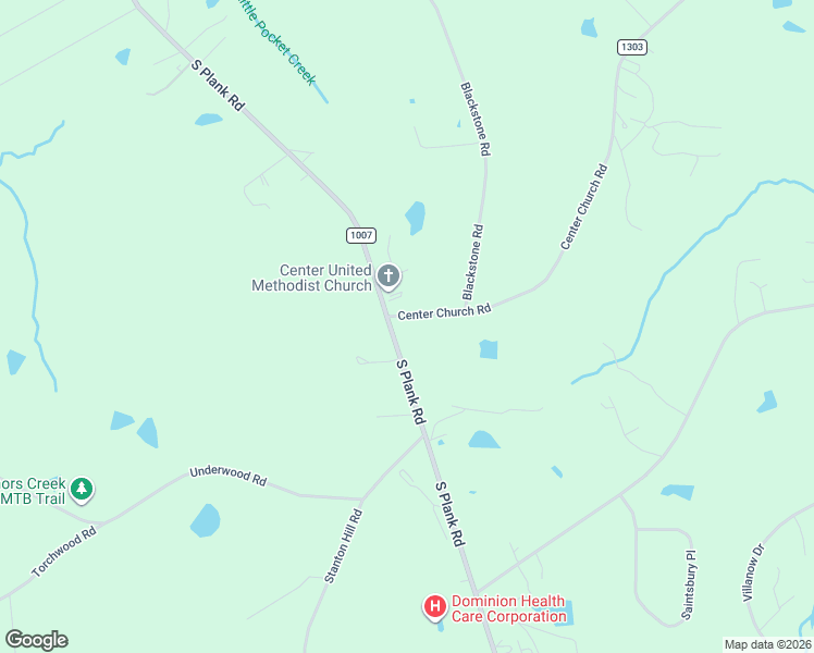 map of restaurants, bars, coffee shops, grocery stores, and more near 4181 South Plank Road in Sanford