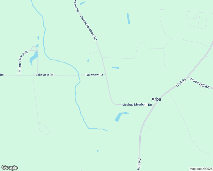 map of restaurants, bars, coffee shops, grocery stores, and more near Titus Mewborn Road in La Grange