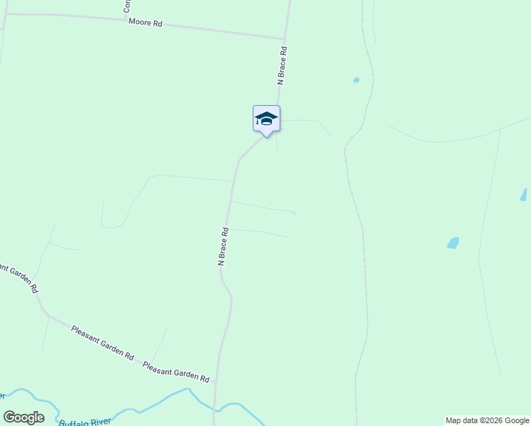 map of restaurants, bars, coffee shops, grocery stores, and more near 100 Annie Mae Road in Summertown