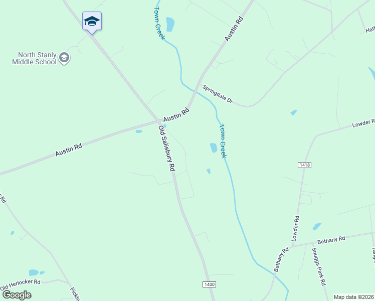 map of restaurants, bars, coffee shops, grocery stores, and more near 36120 Napier Road in New London