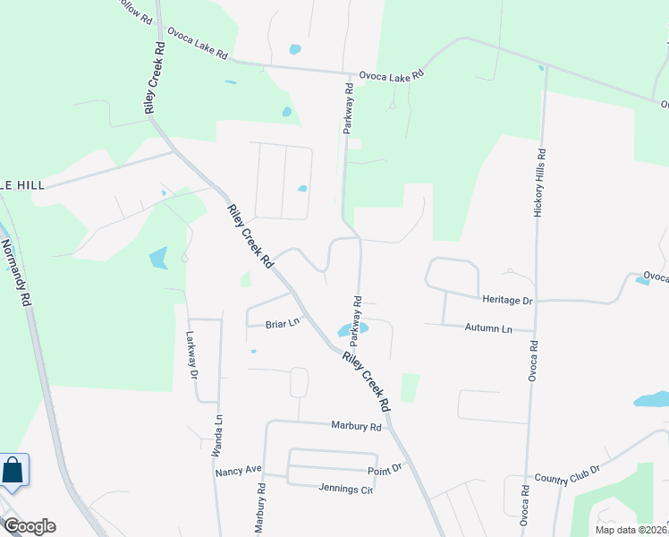 map of restaurants, bars, coffee shops, grocery stores, and more near 103 Wendell Court in Tullahoma