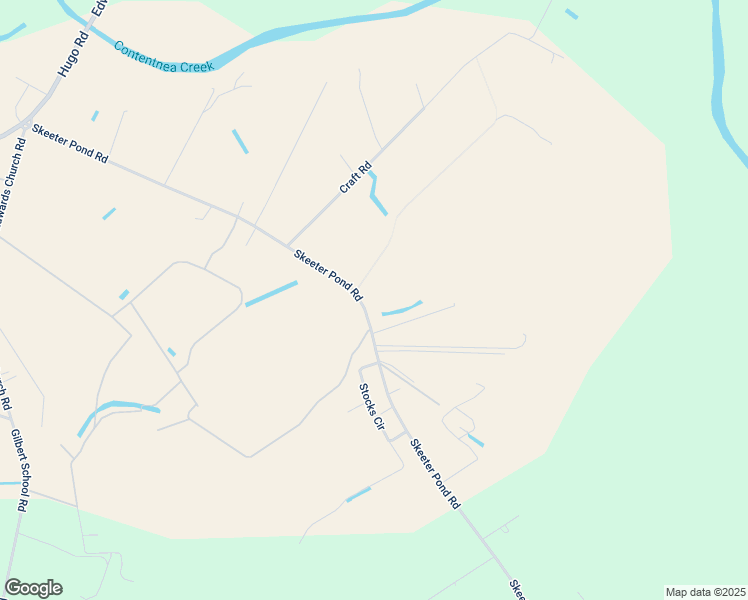 map of restaurants, bars, coffee shops, grocery stores, and more near 6733 Skeeter Pond Road in Grifton
